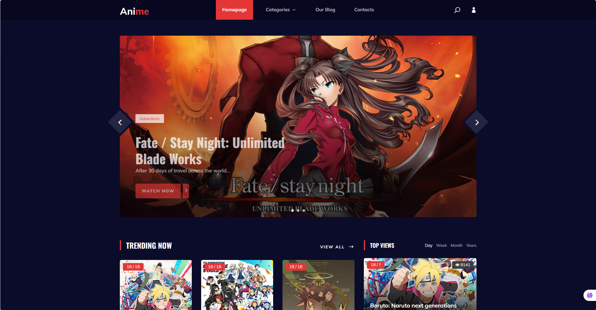 Anime – Watch Trending Anime, Movies & Popular Shows Online