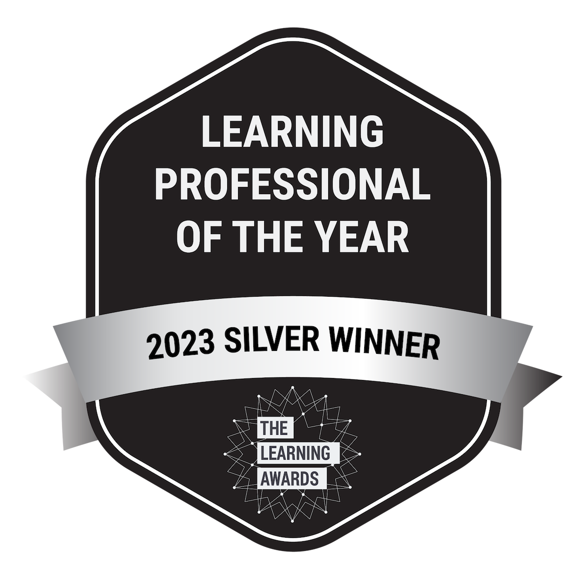 Learning Professional of the Year 2023 Silver Winner Badge