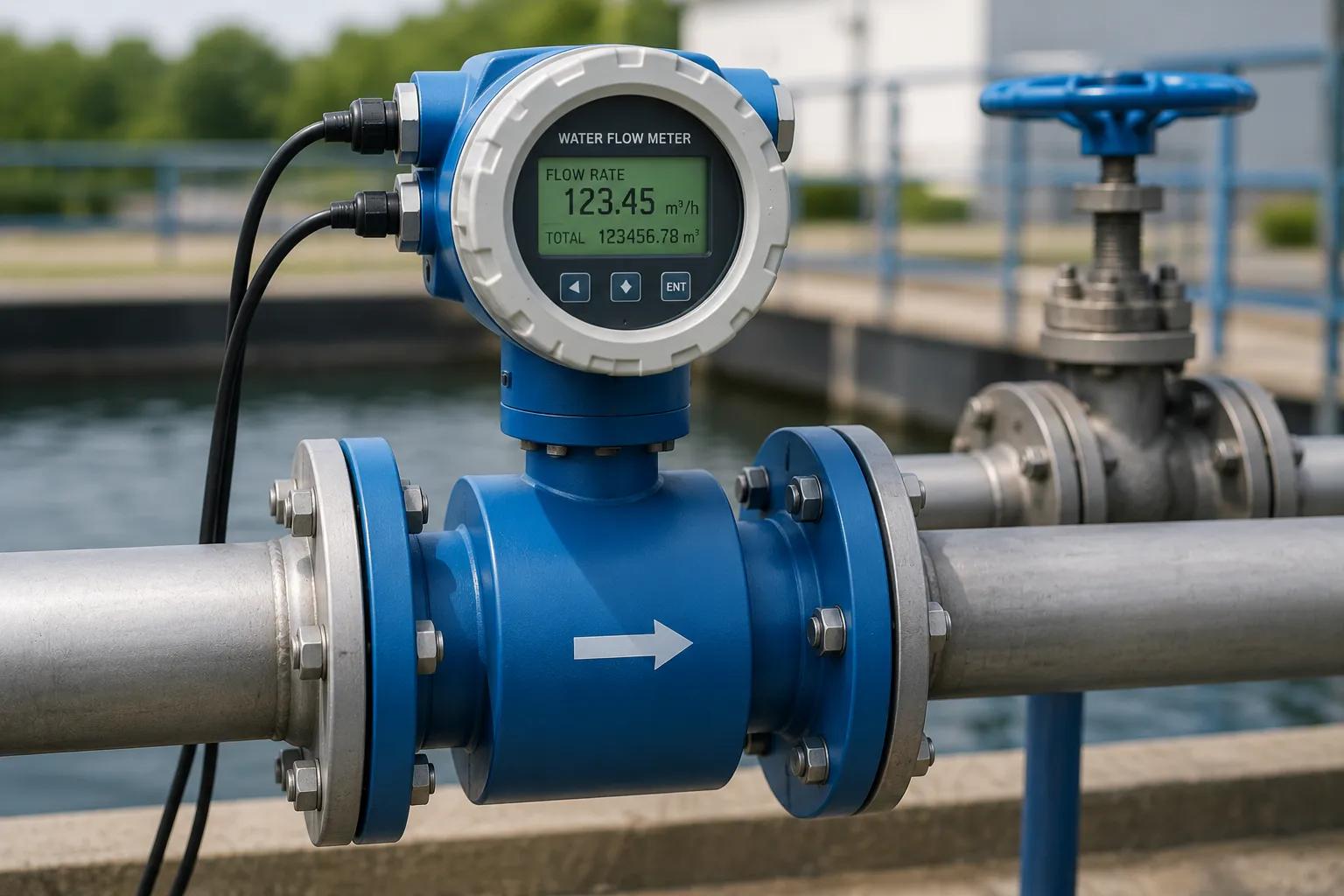 Water Flow Meter | Industrial &amp; Groundwater Monitoring 