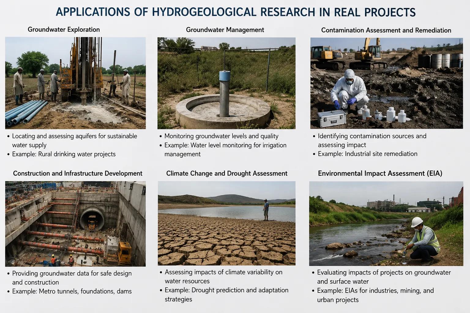  Hydrogeological Research in Real Projects