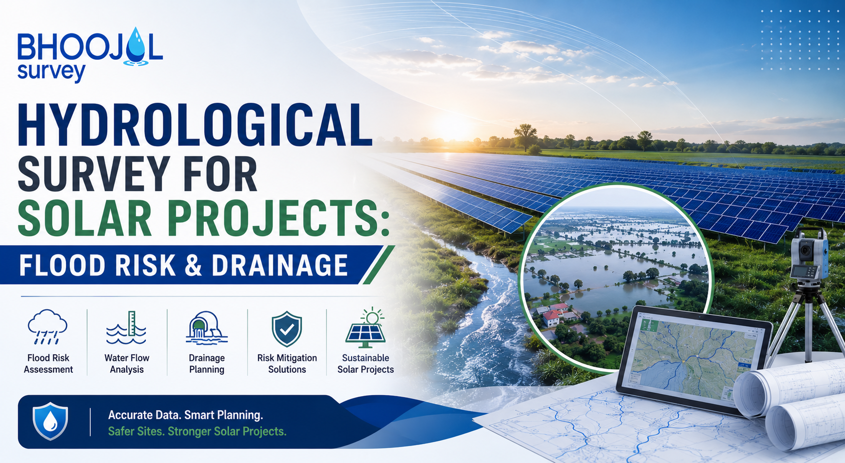 Hydrological Survey for Solar Projects: Flood Risk & Drainage