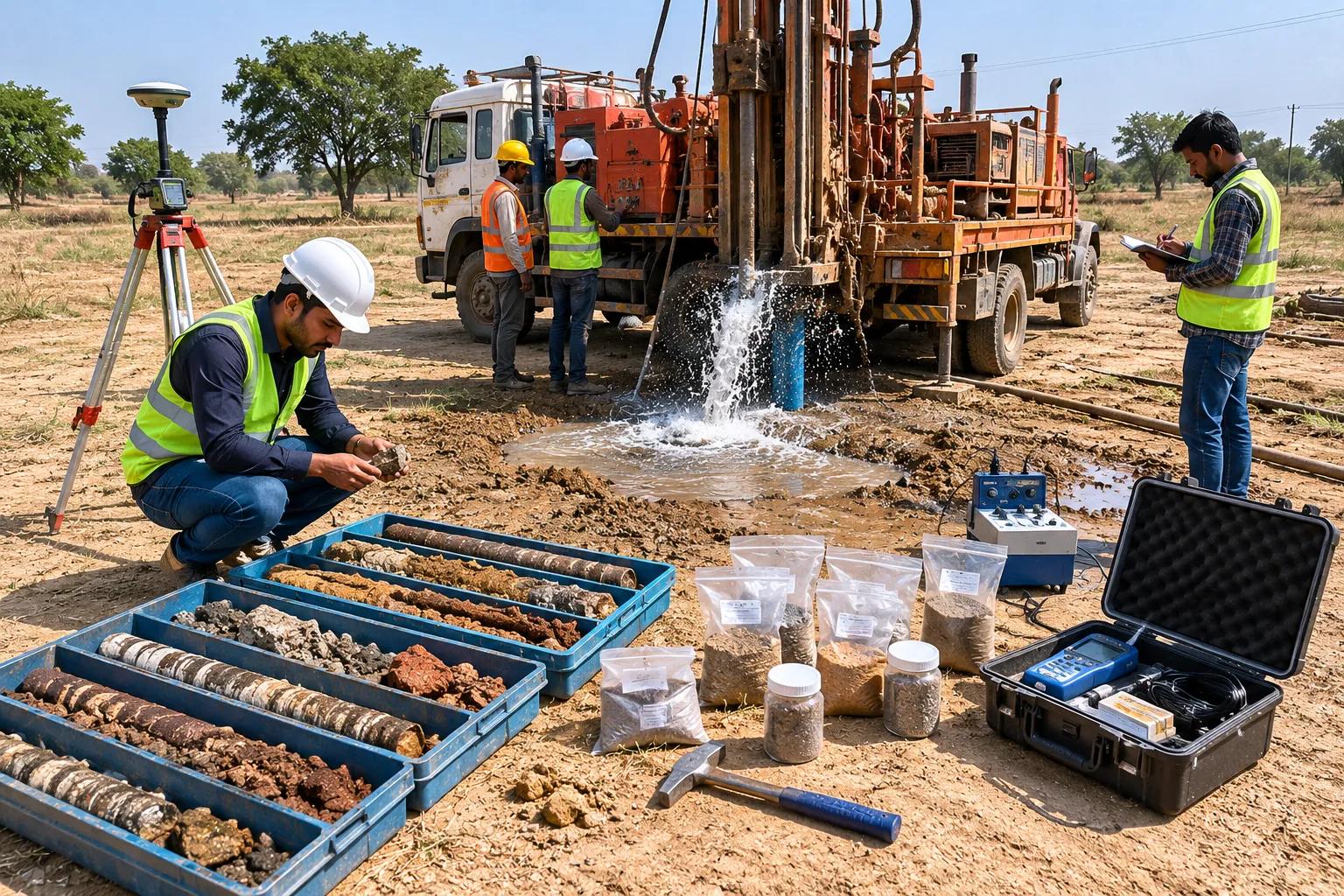 Geological Survey for Borewell in India?