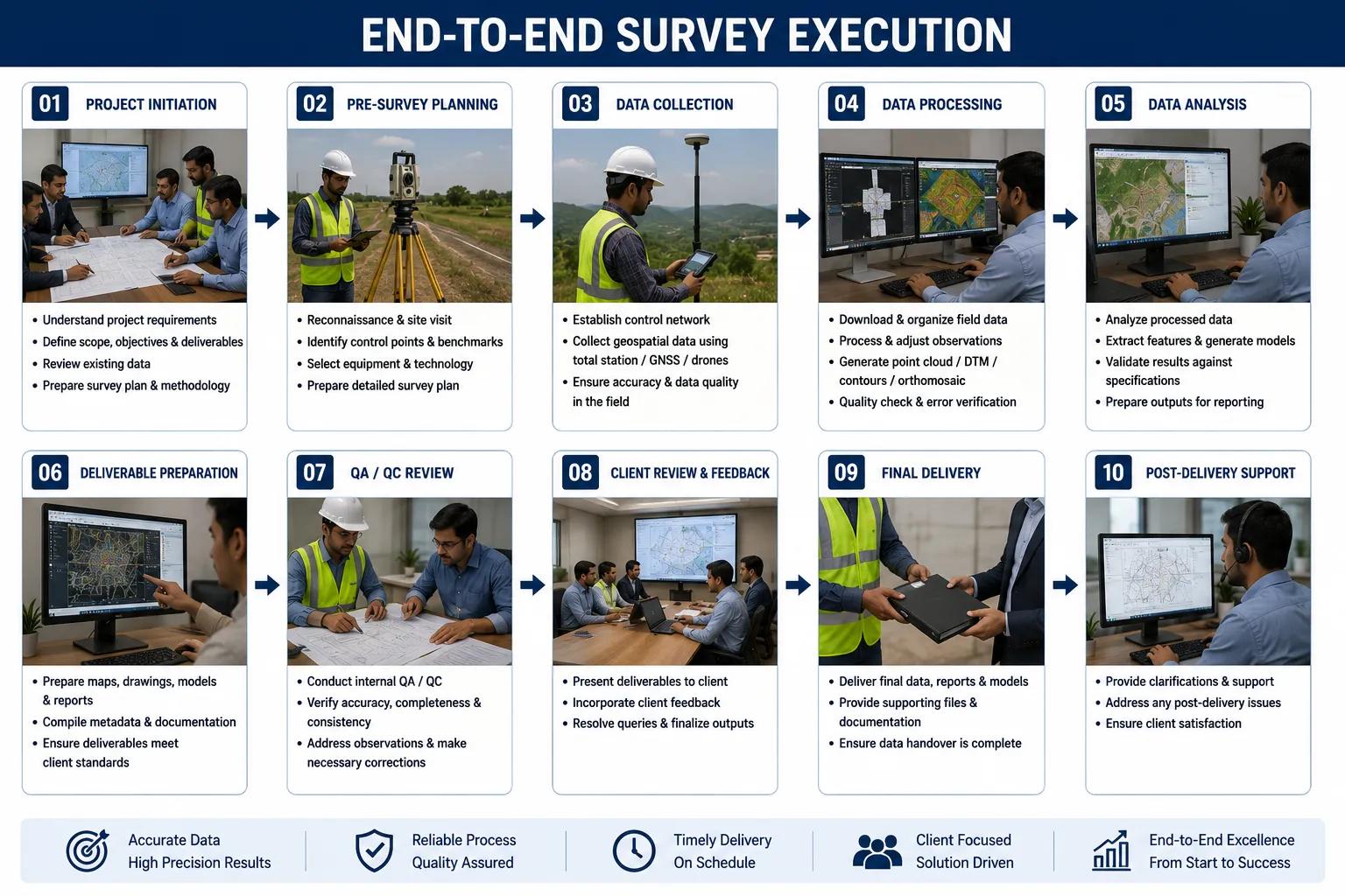 end to end survey execution
