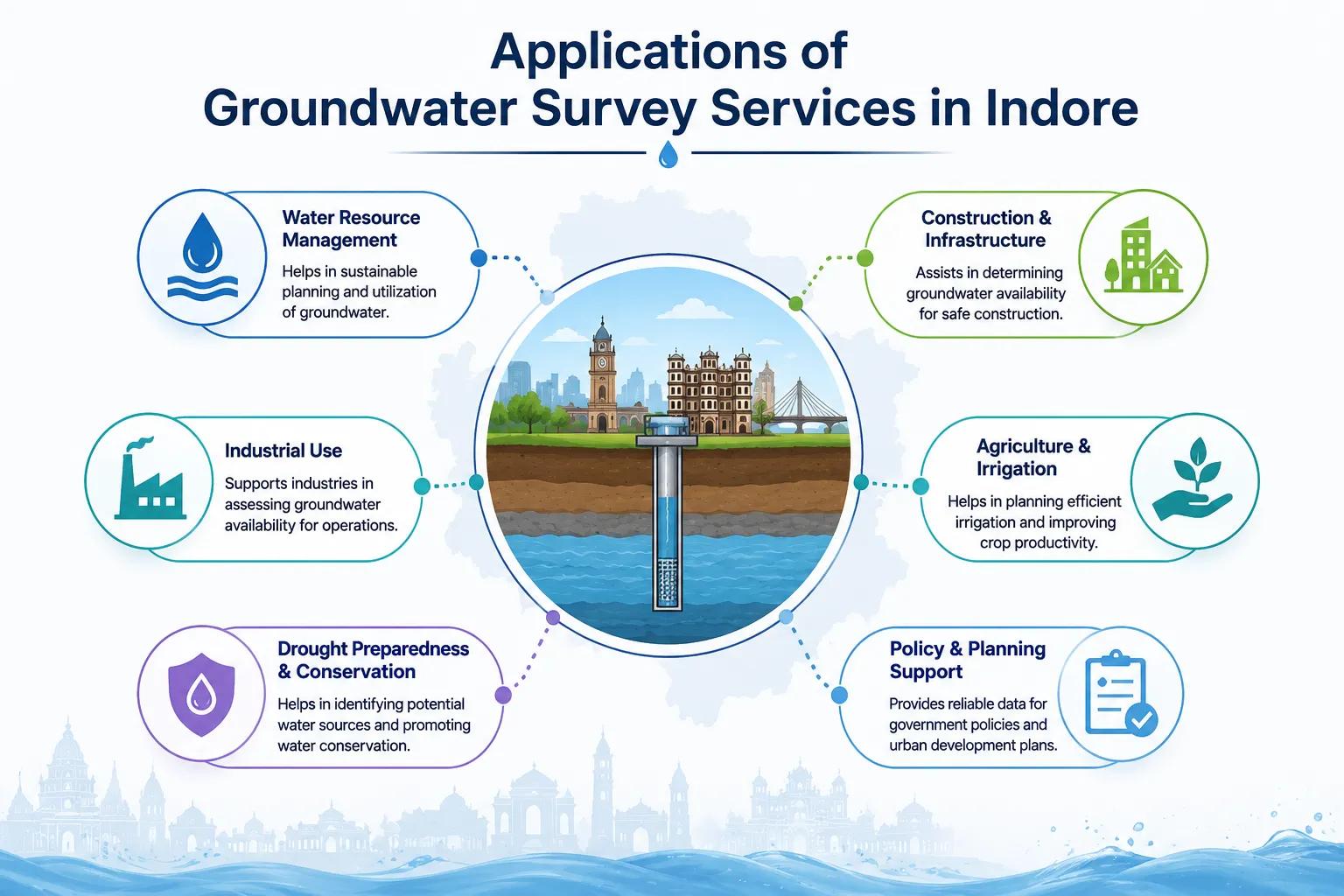 appliction of ground watere survey