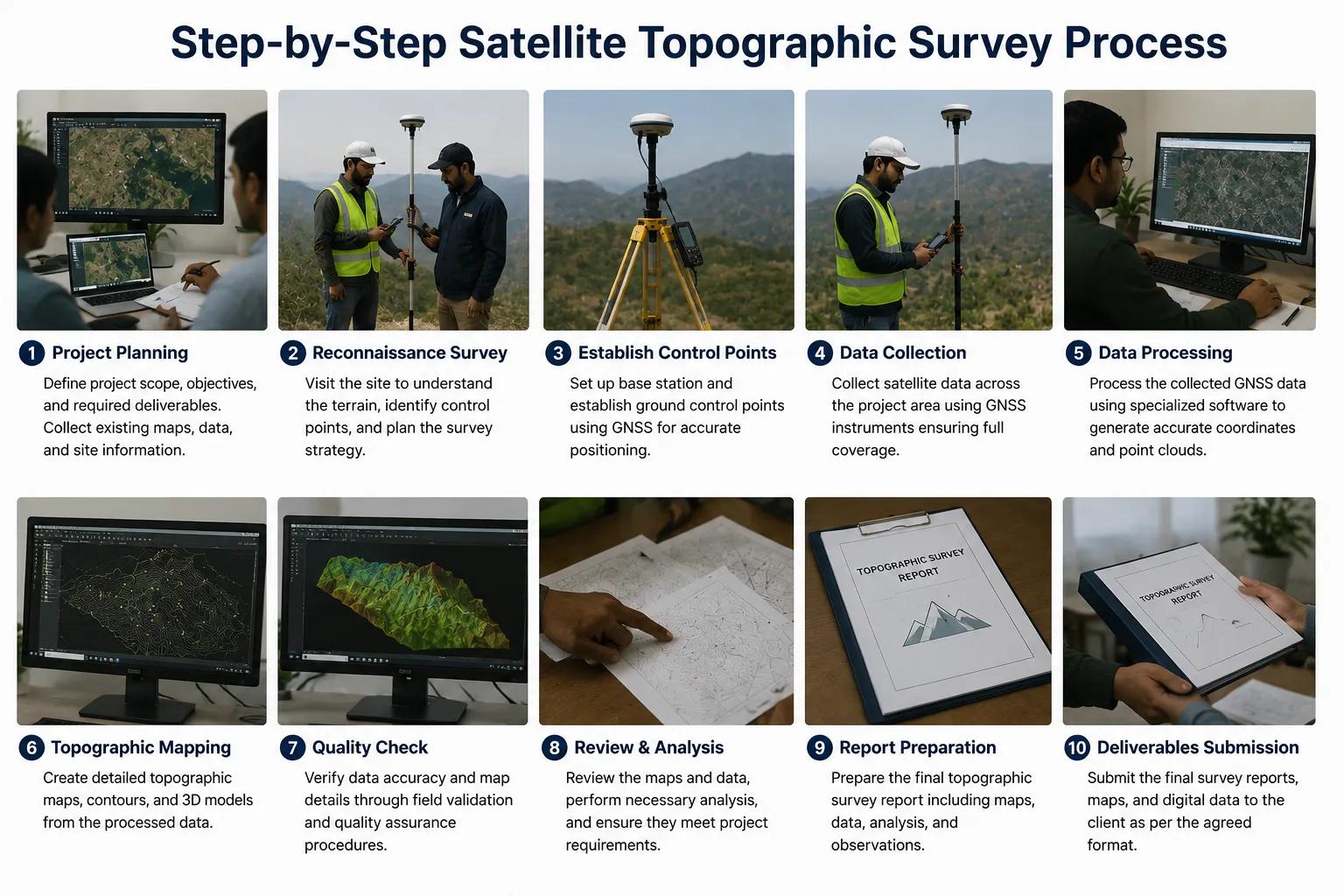 step by step survey