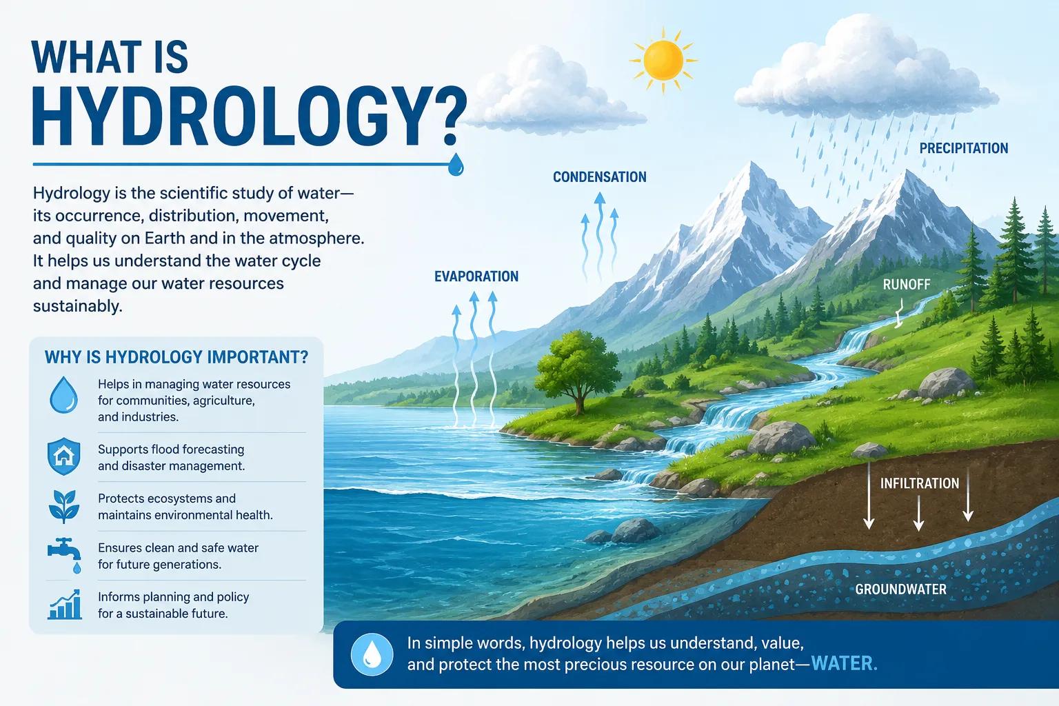What is Hydrology? Definition, Components & Importance