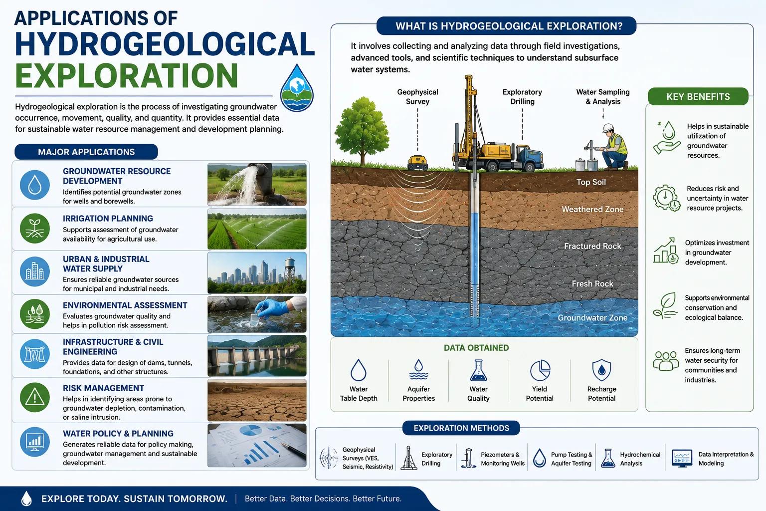 appliction of hydrogeological
