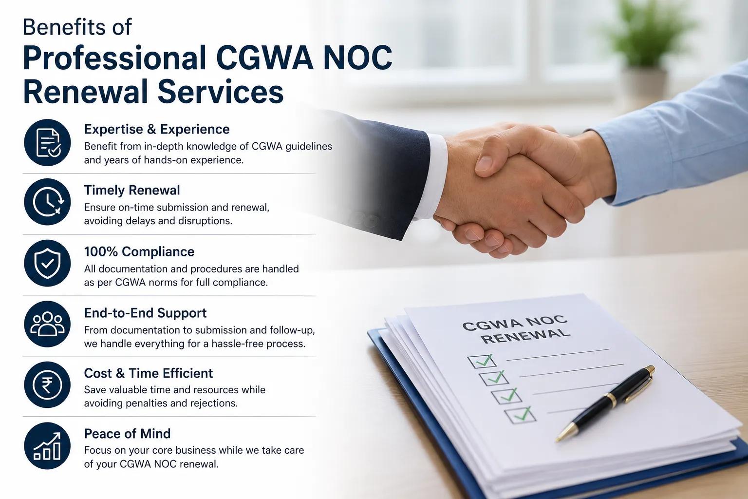 Benefits of Professional CGWA NOC Renewal Services