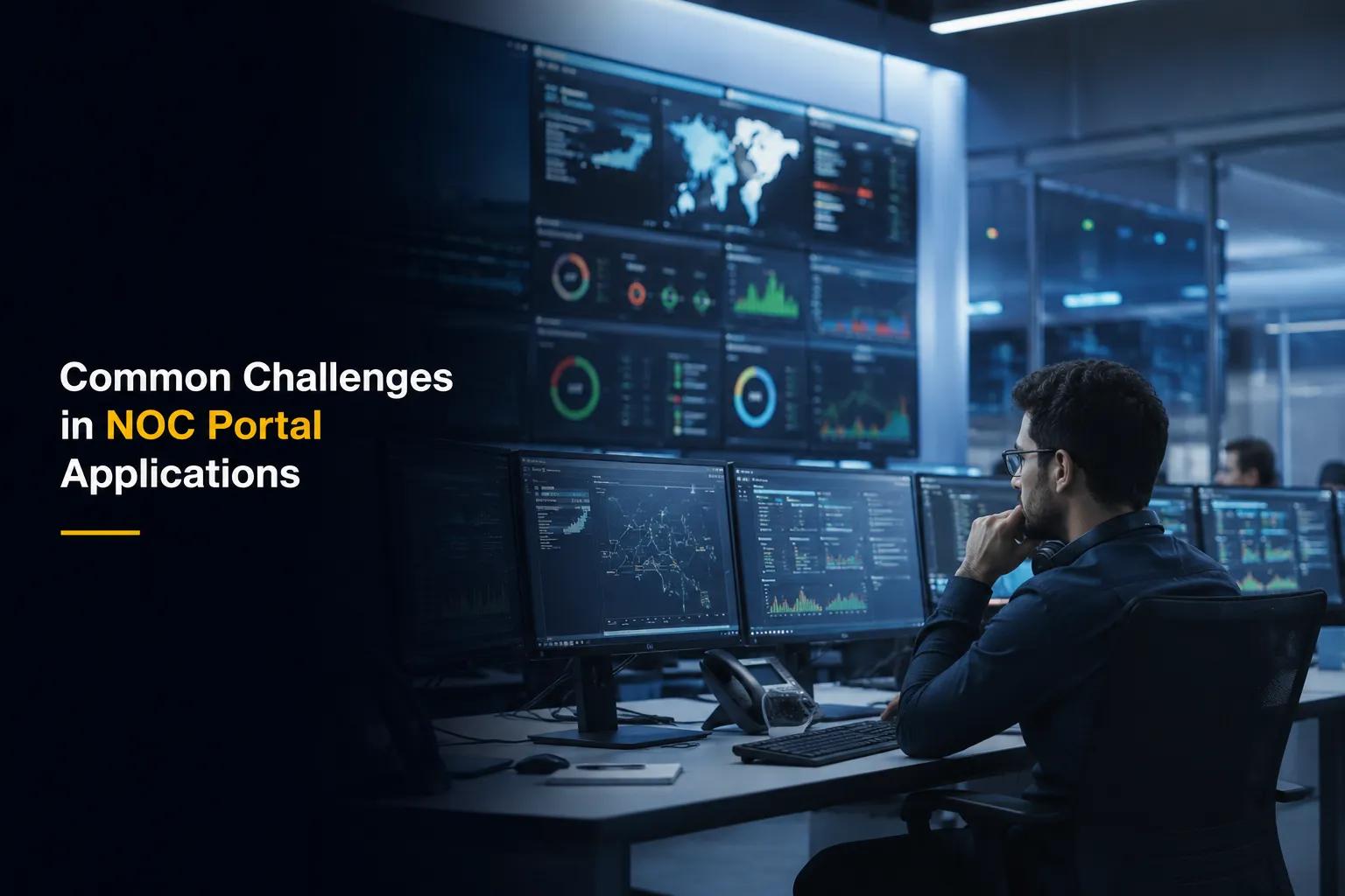 Common Challenges in NOC Portal Applications