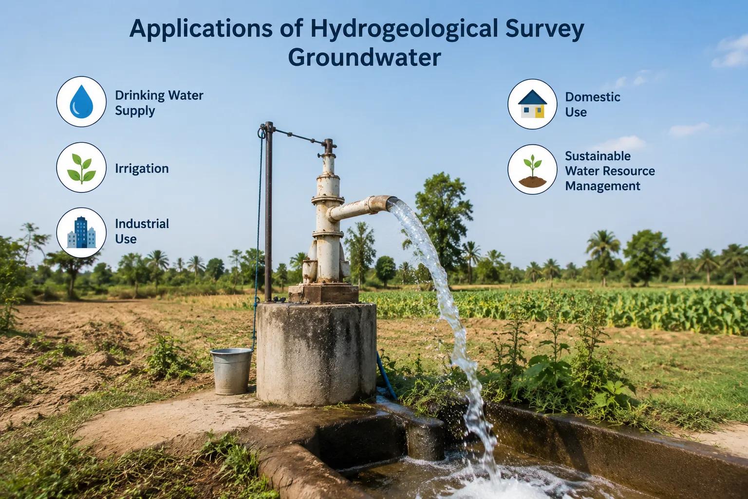 Applications of Hydrogeological Survey 