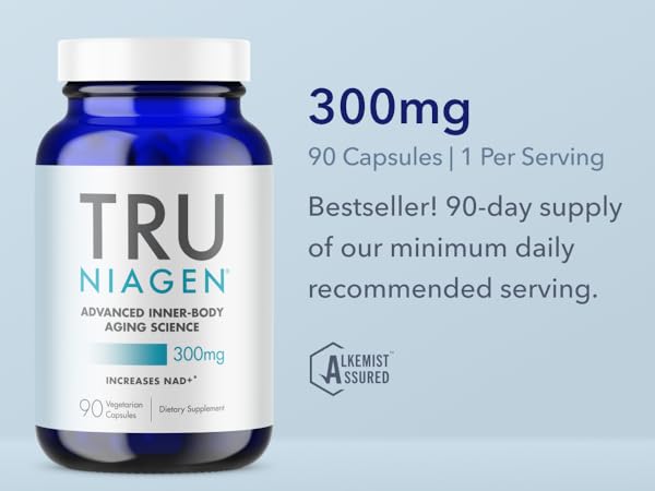 Amazon.com: TRU NIAGEN PRO NAD+ Supplement for Anti Aging and Cell Regeneration, 1000 mg Patented Niagen, 30 Servings | Supports Cellular Energy | ...