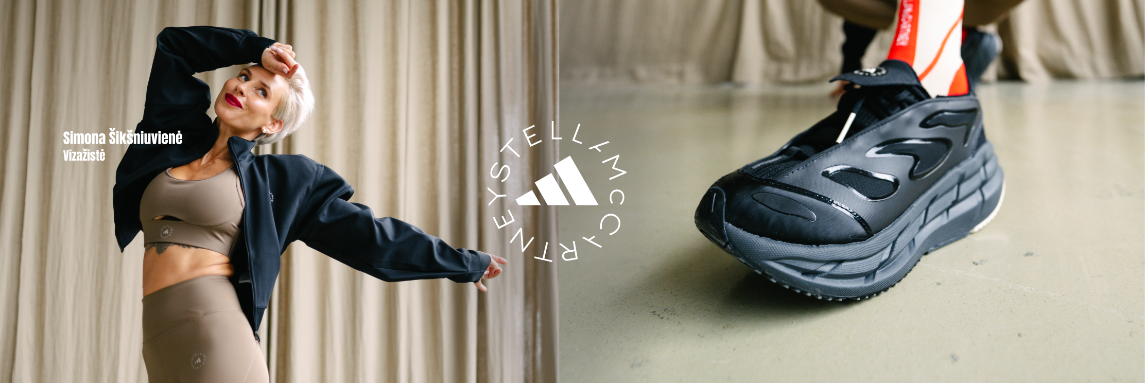 Kampanijos adidas by stella mccartney | Sportland