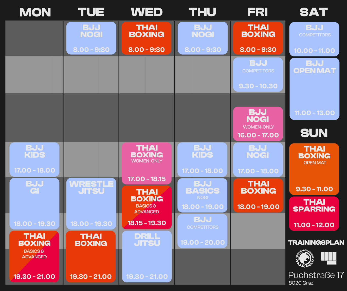 Trainingsplan
