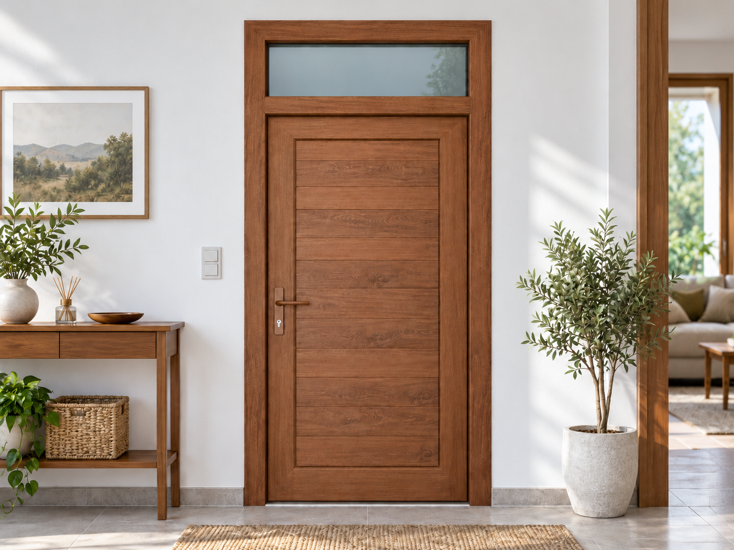 Puerta termoacústica de PVC Puerta S60 Panel PVC - Lambiri