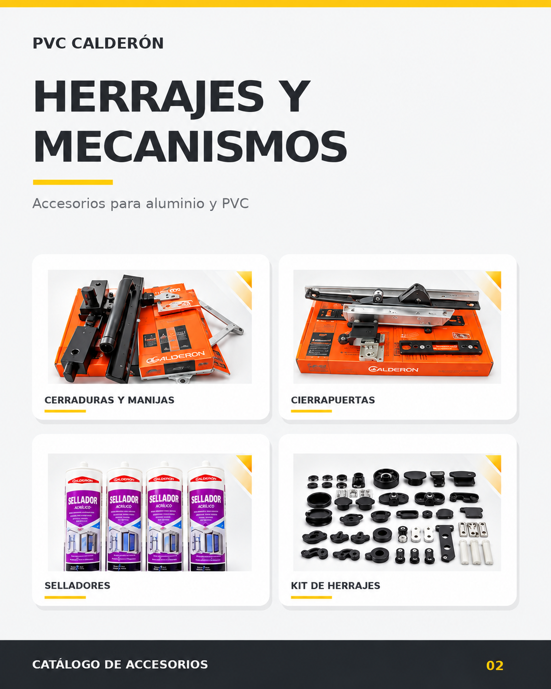 Herrajes y mecanismos