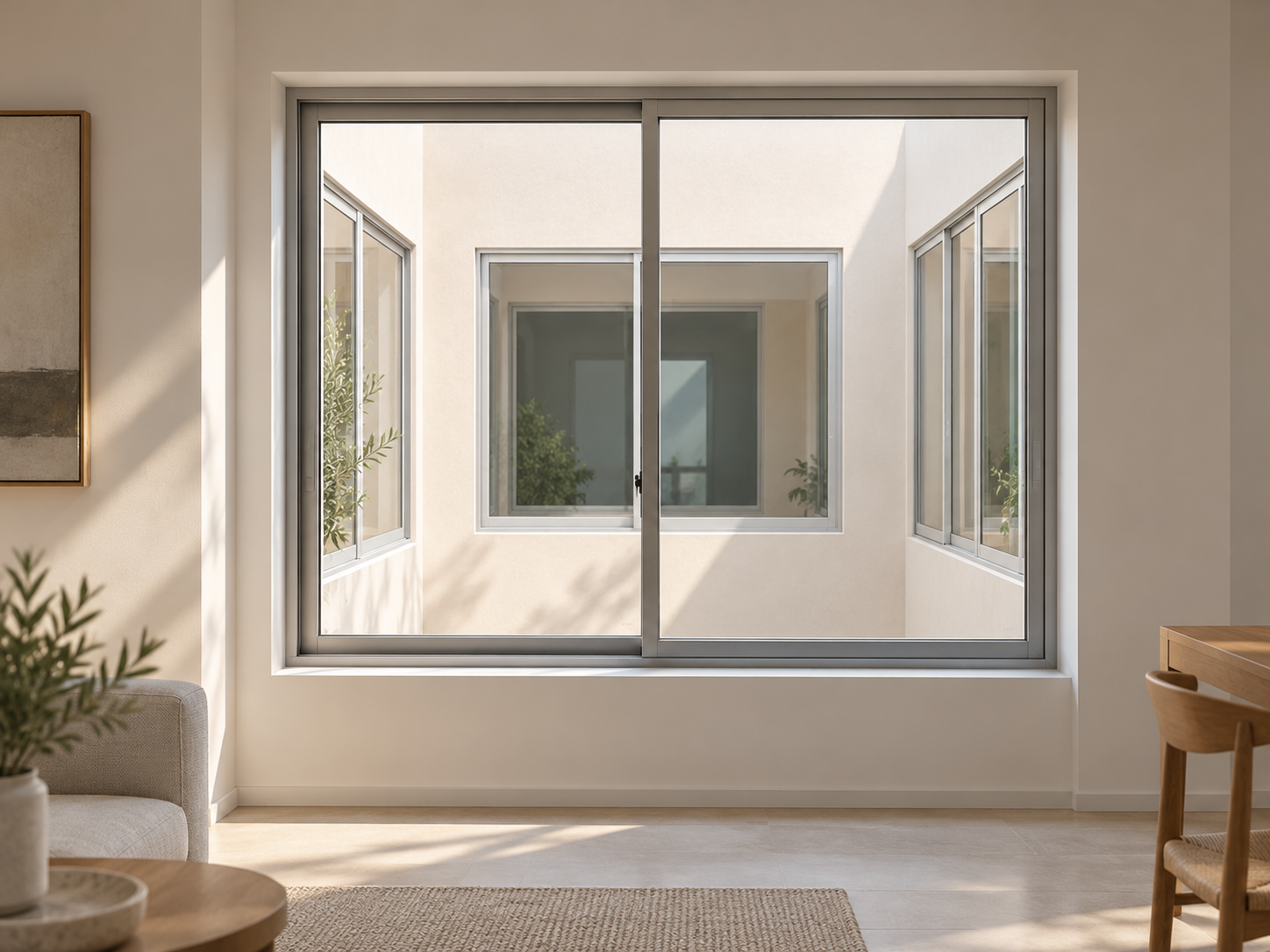 Ventana de aluminio Serie 20