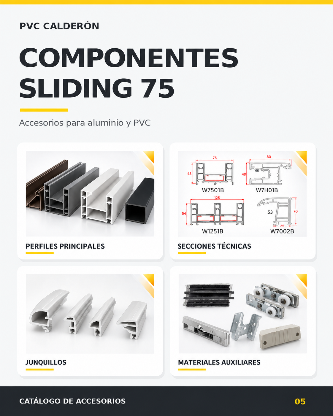 Componentes Sliding 75