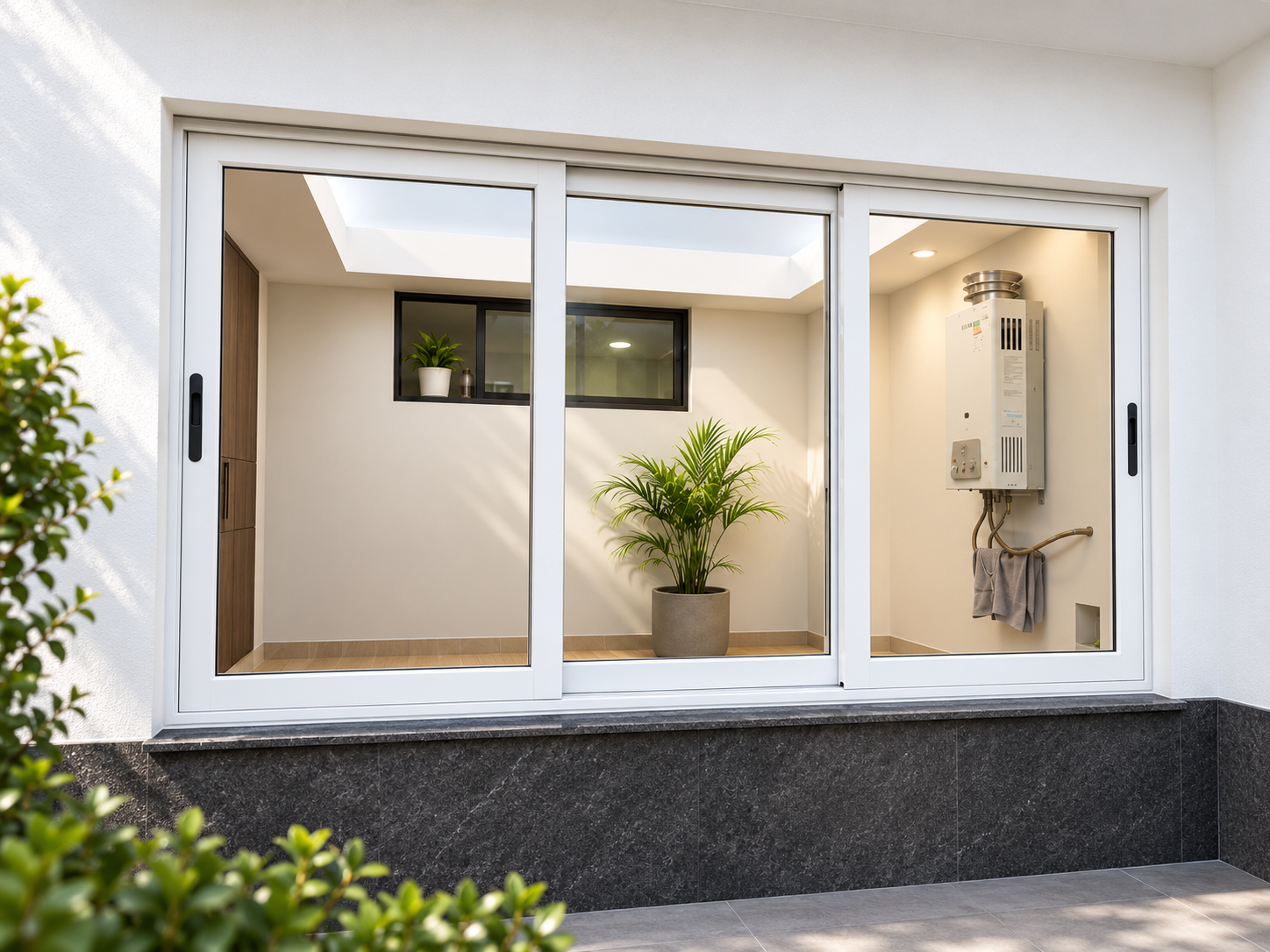 Ventana de aluminio Serie 62