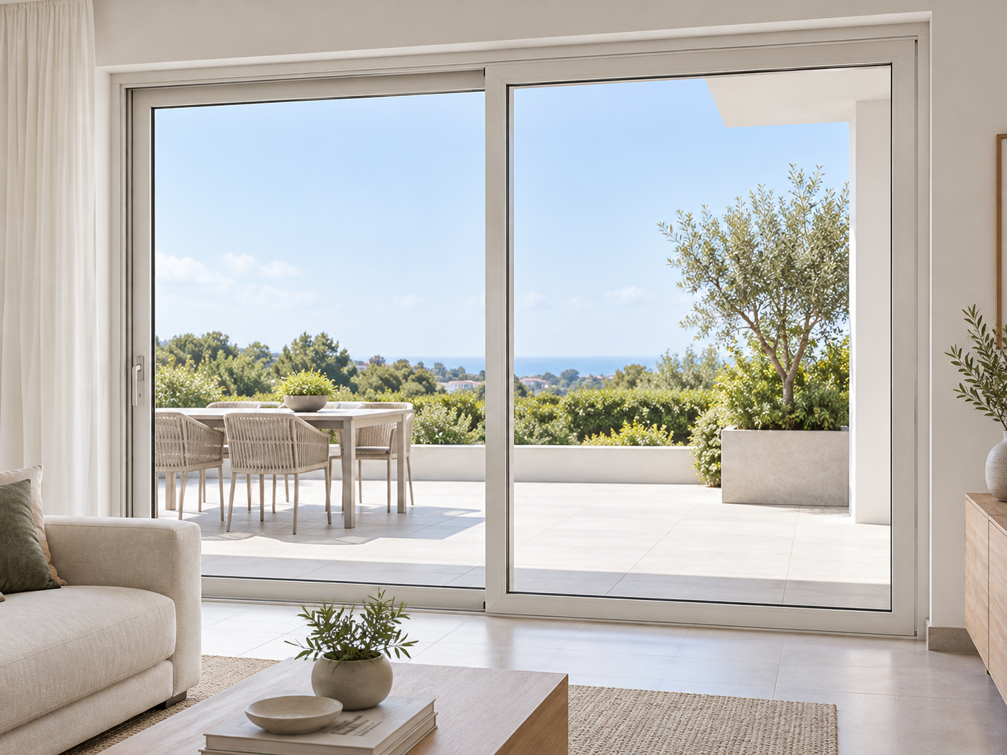Ventana de aluminio Serie 71