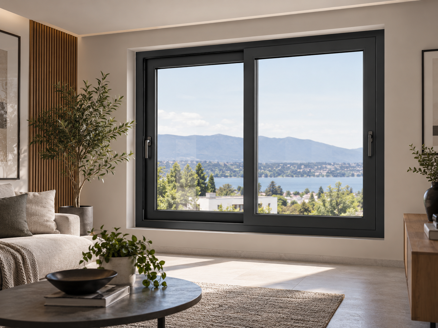 Ventana de aluminio Serie 71