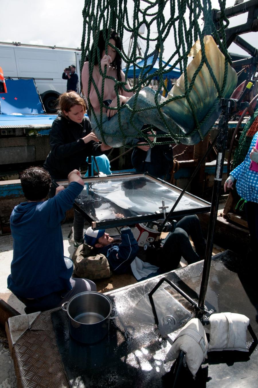 The Mermaid - Behind the scenes 6