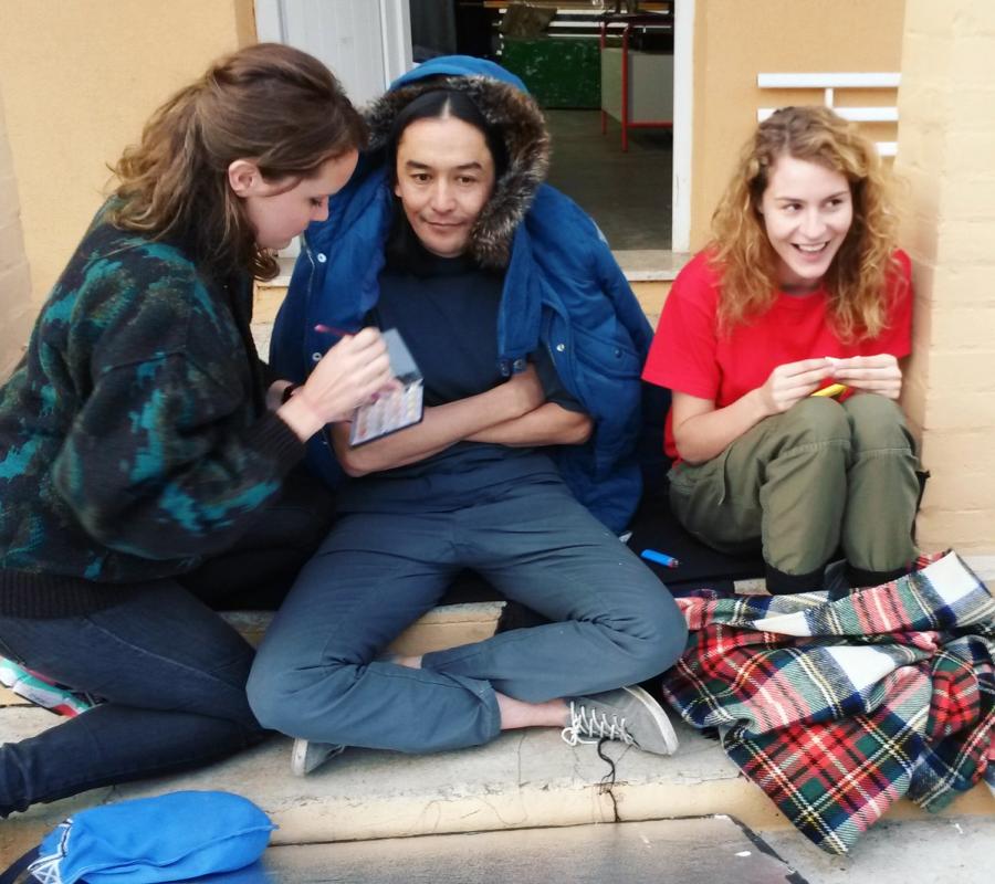 Sembra Mio Figlio - Behind the scenes 1