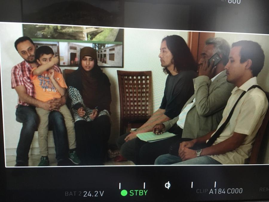 Sembra Mio Figlio - Behind the scenes 15