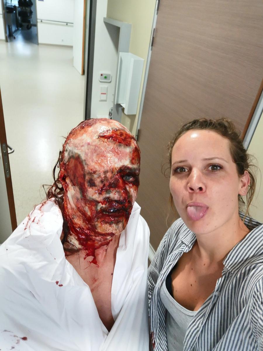 Cold Courage - Behind the scenes 20