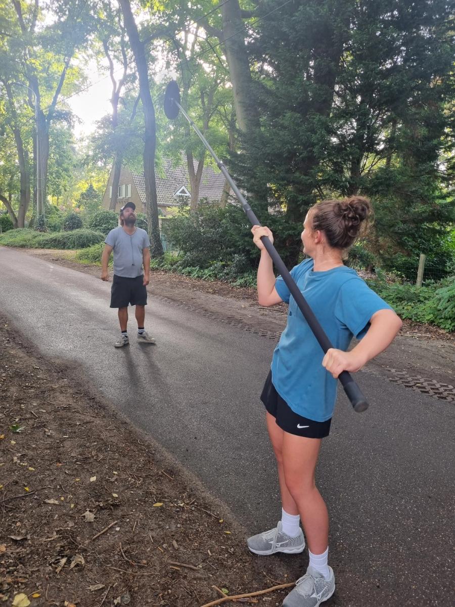 Julie Keeps Quiet - Behind the scenes 8