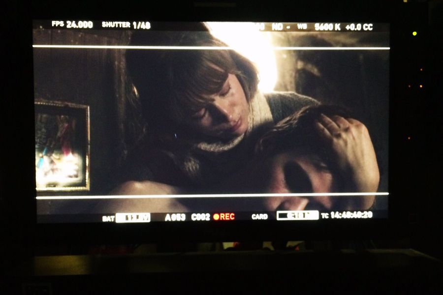 In Blue - Behind the scenes 17