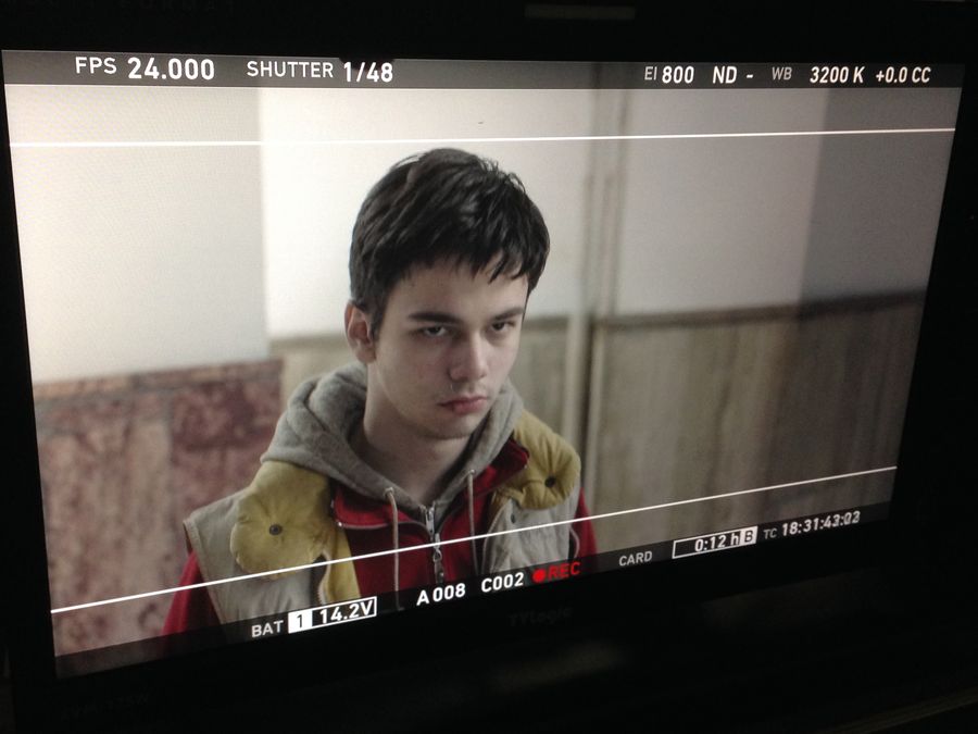 In Blue - Behind the scenes 19