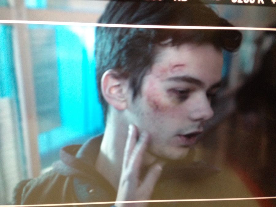 In Blue - Behind the scenes 18