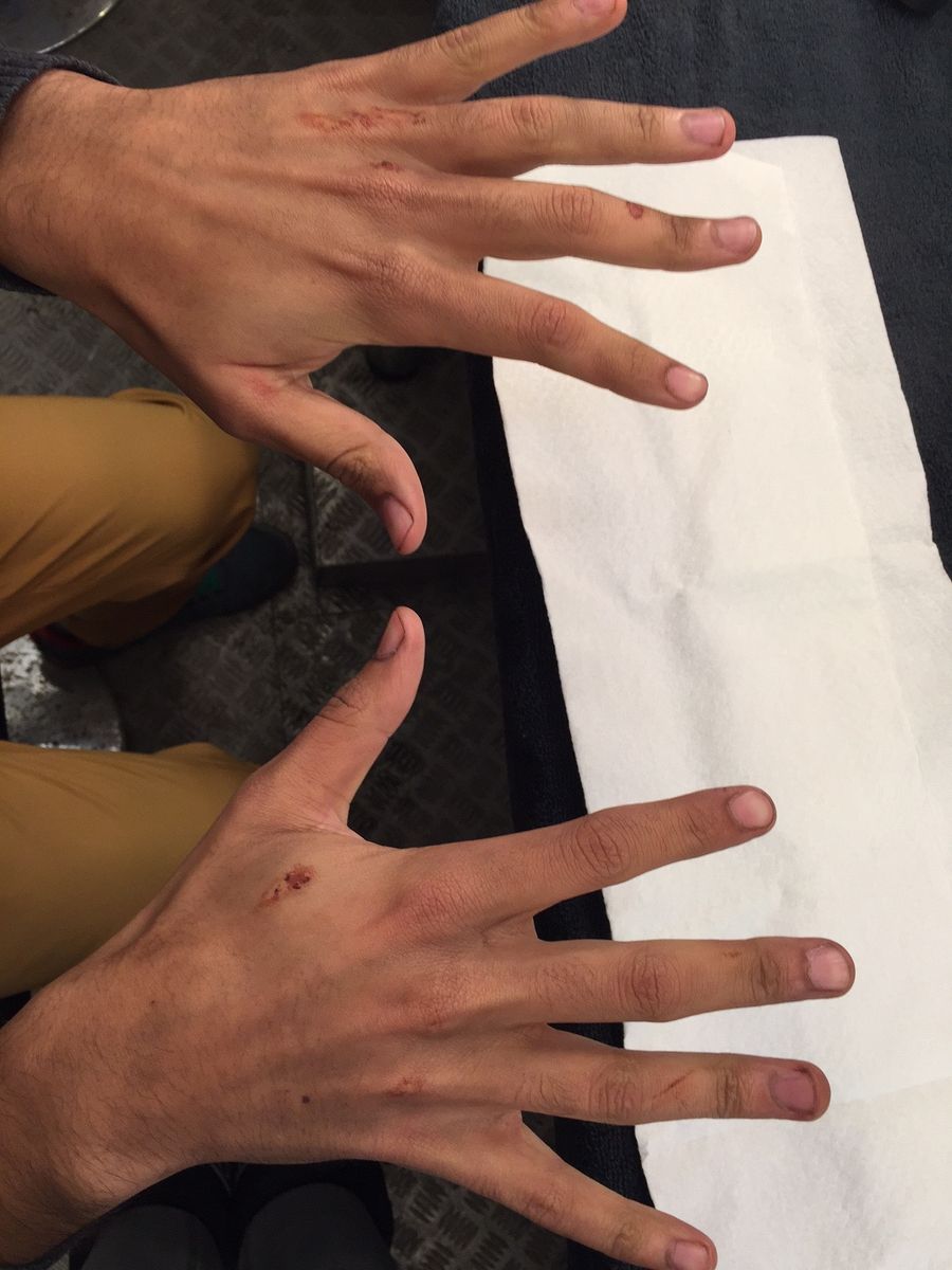 In Blue - Behind the scenes 4