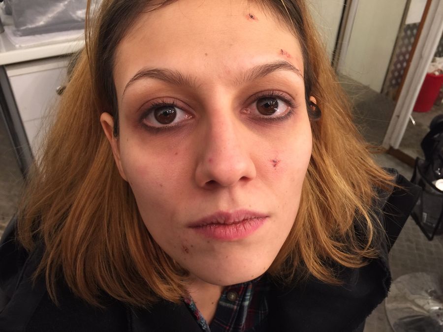 In Blue - Behind the scenes 5