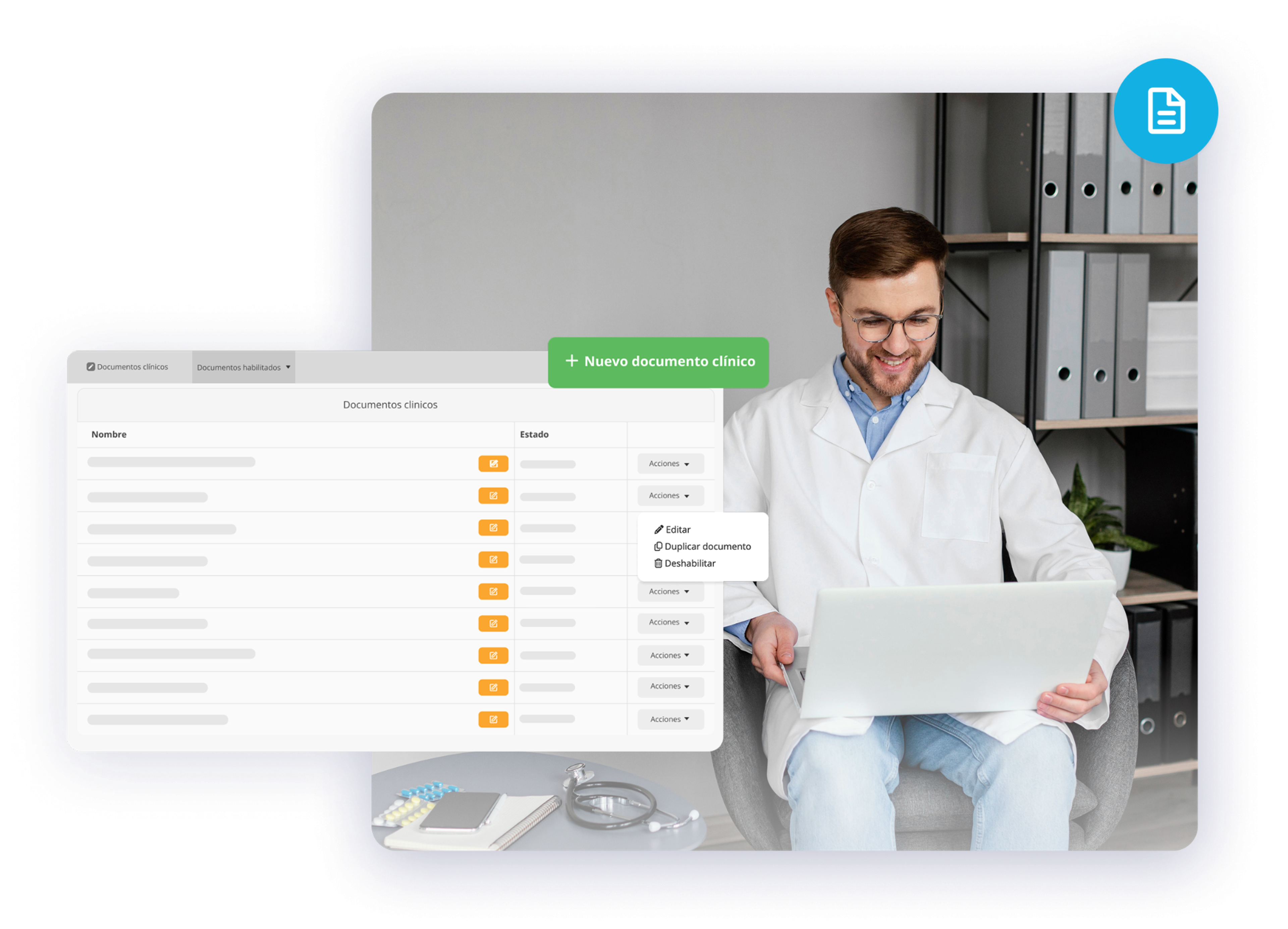 documentos personalizables