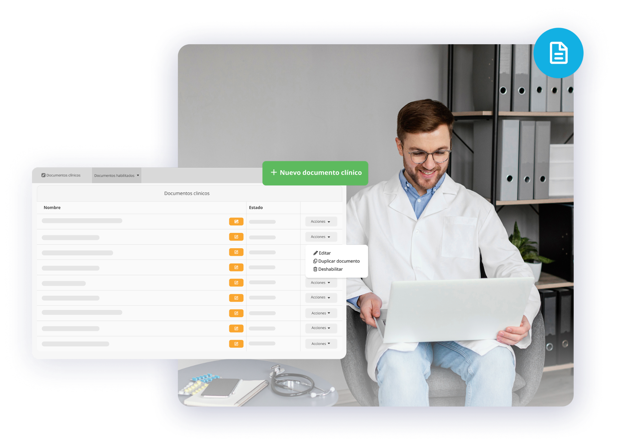 documentos personalizables