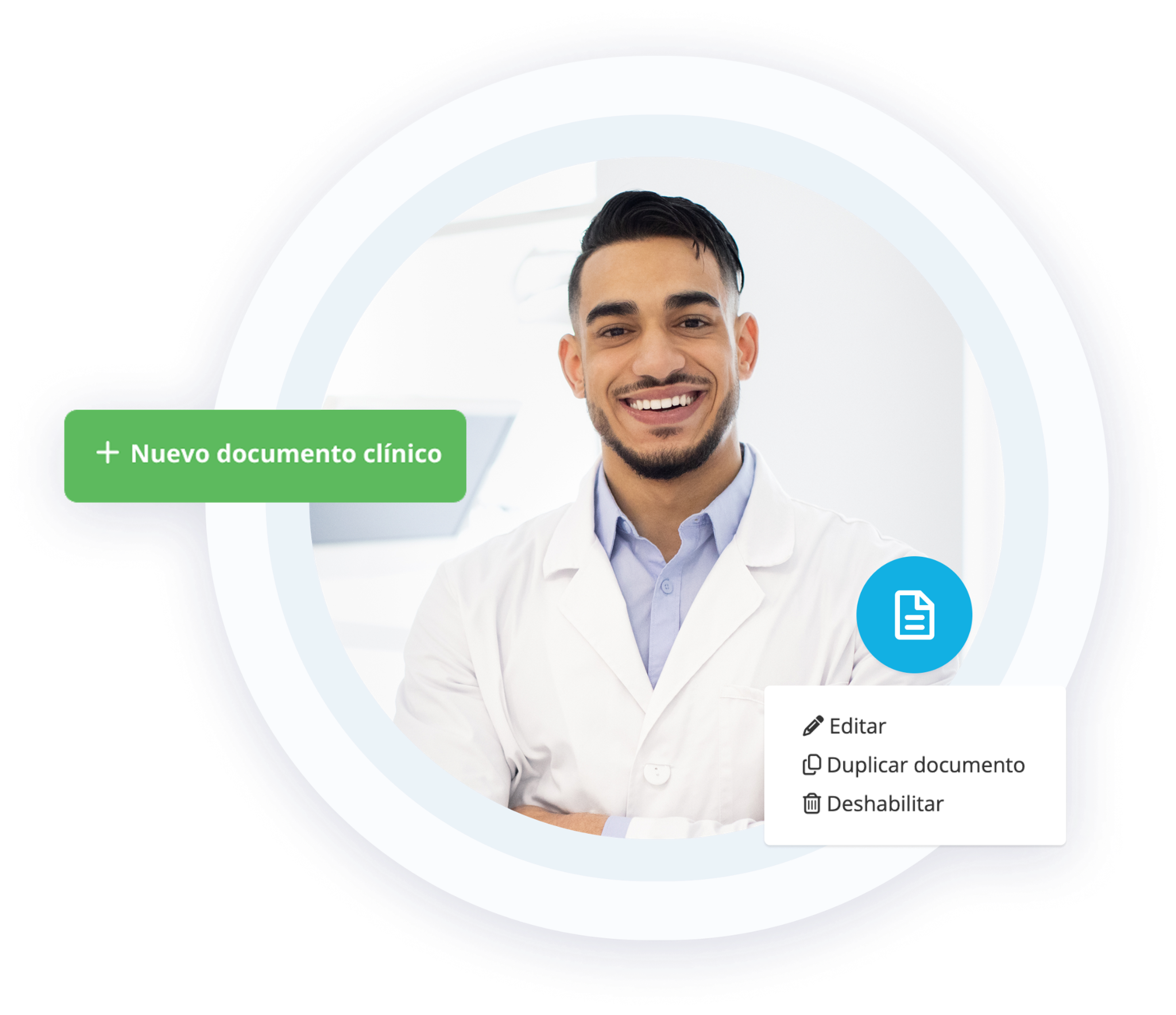Documentos personalizables con firma electrónica en Medilink