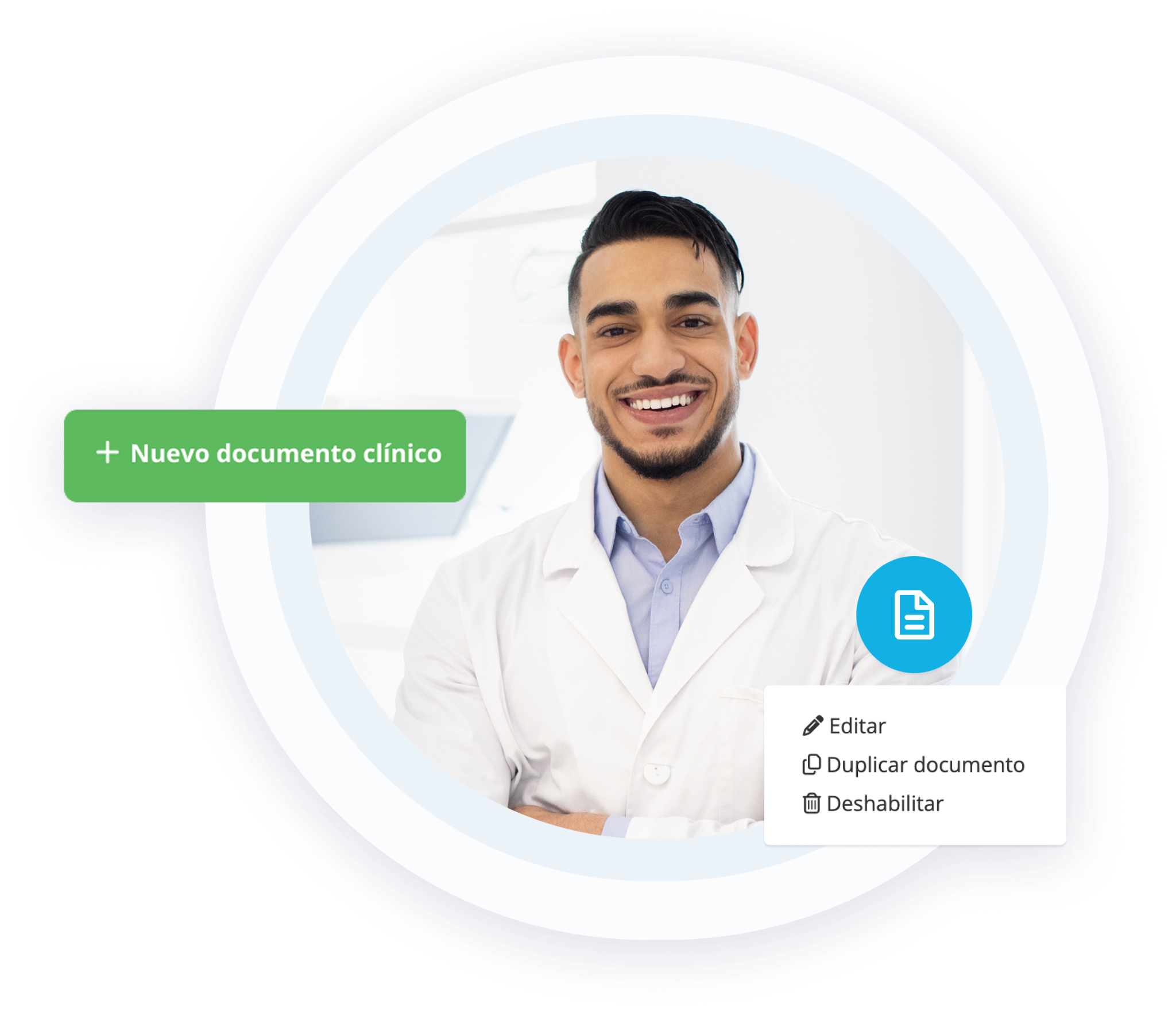 Documentos personalizables con firma electrónica en Medilink