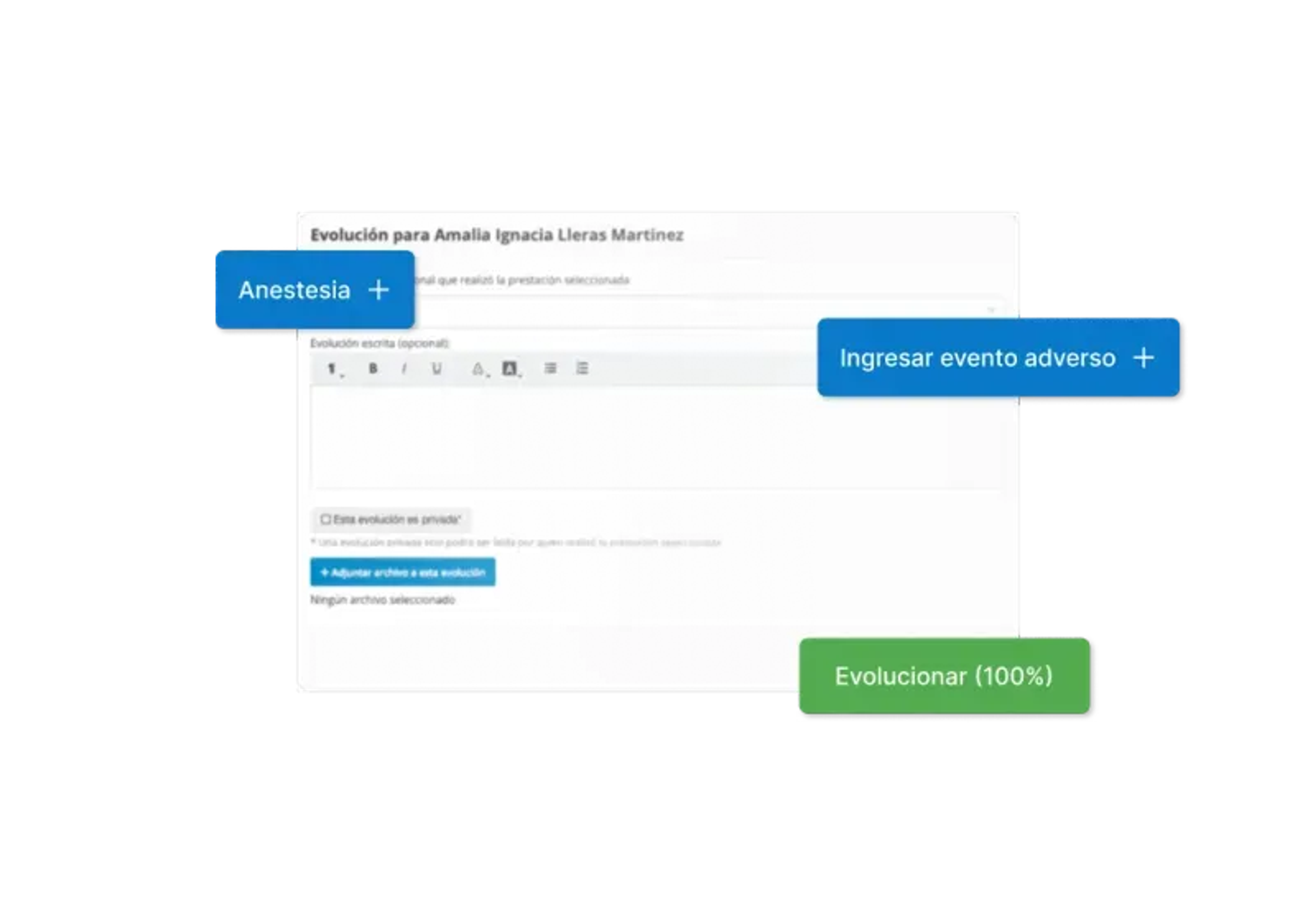 Perfil unificado del paciente en el CRM médico