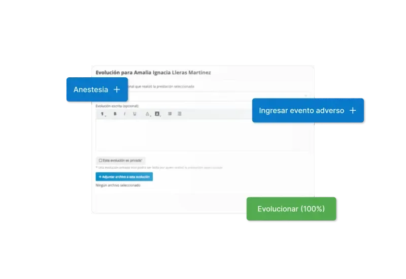 Perfil unificado del paciente en el CRM médico