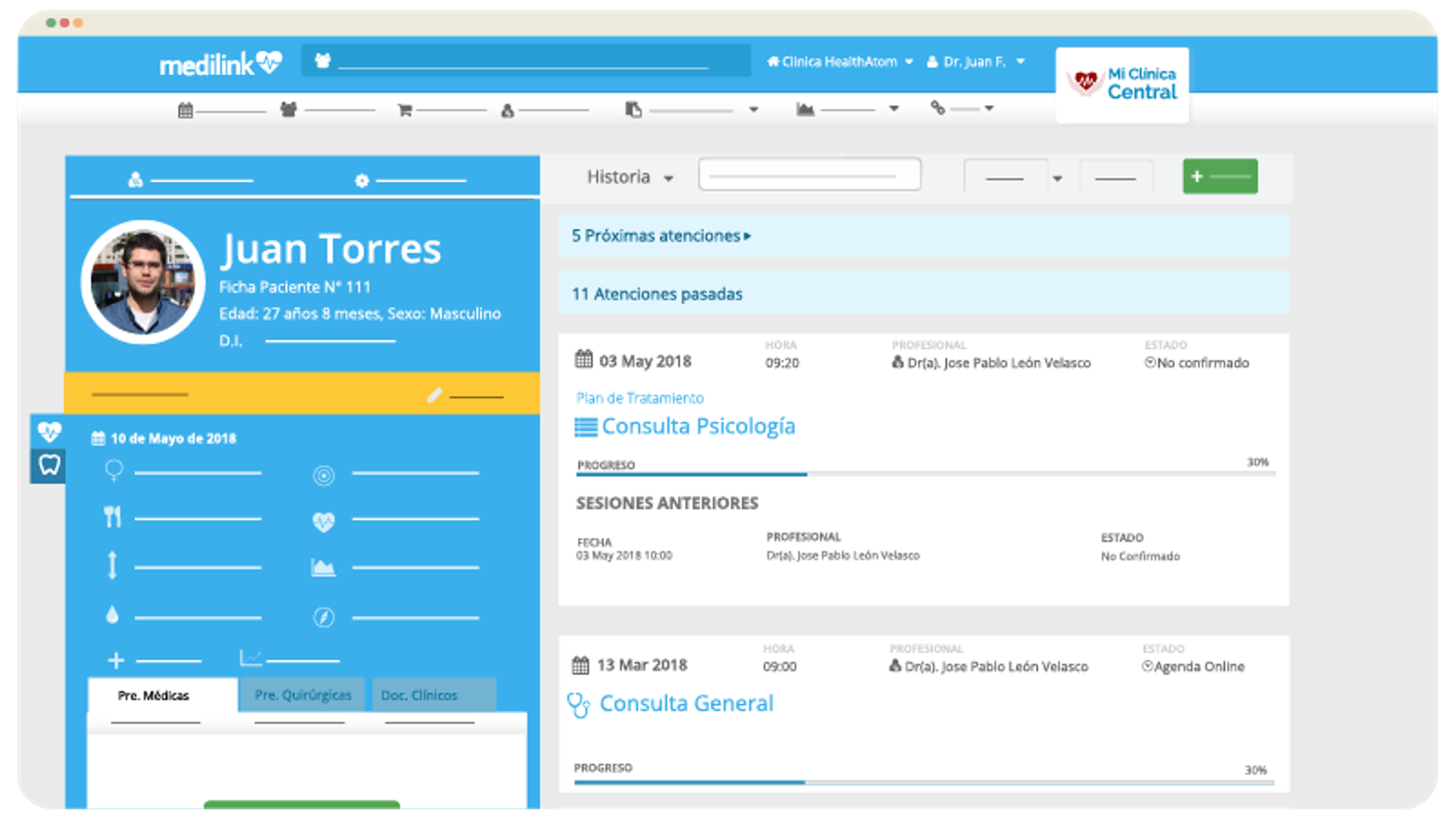 Software Medilink-Demo
