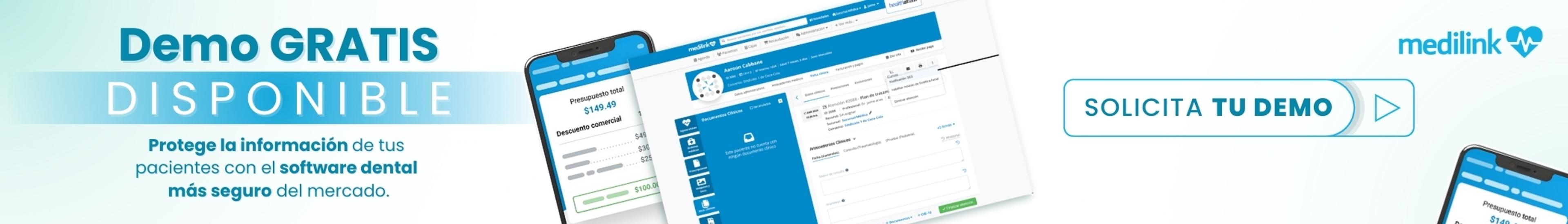 Demo gratis disponible: protege la información de tus pacientes con Medilink