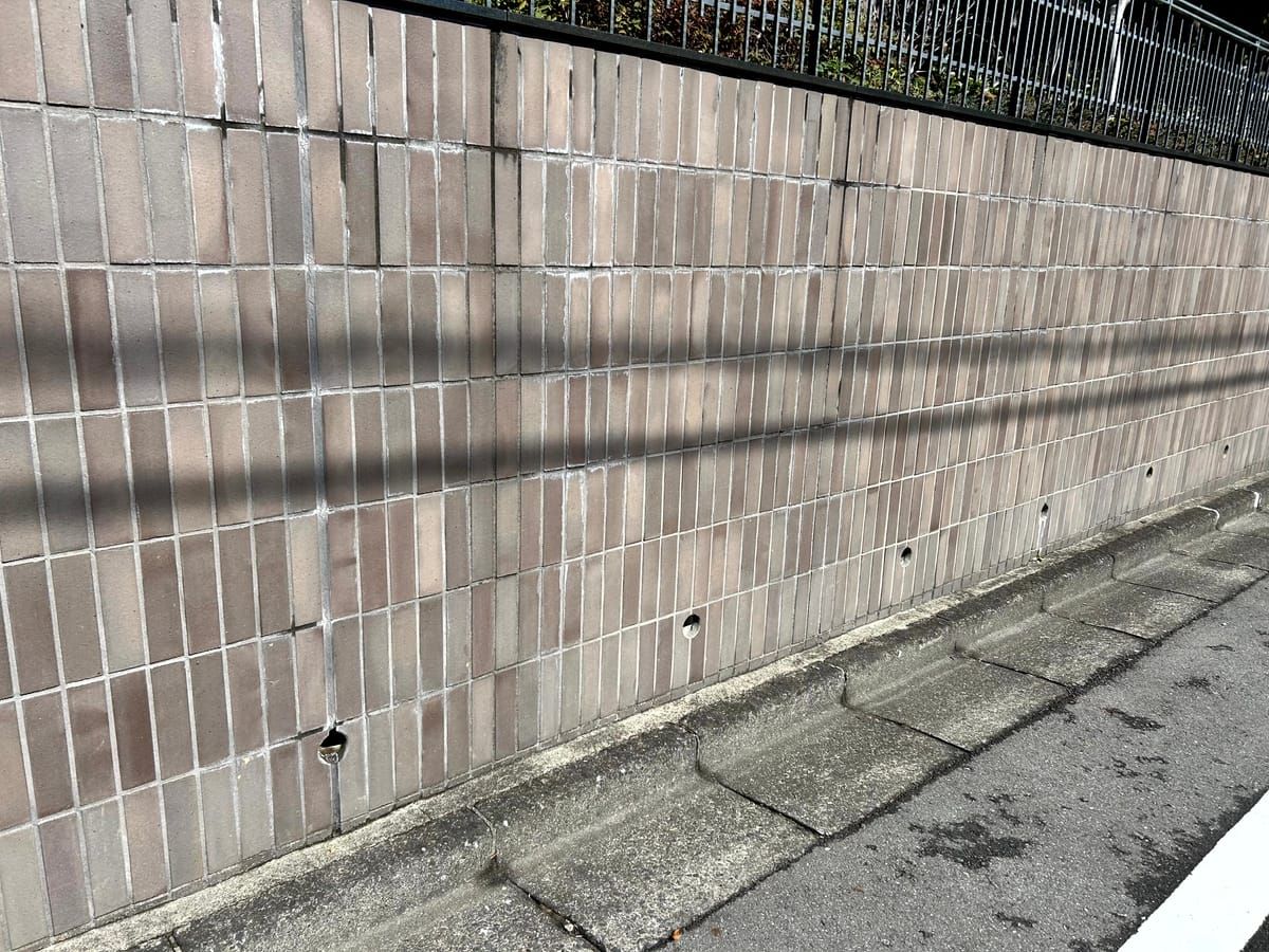 現調時のタイル面