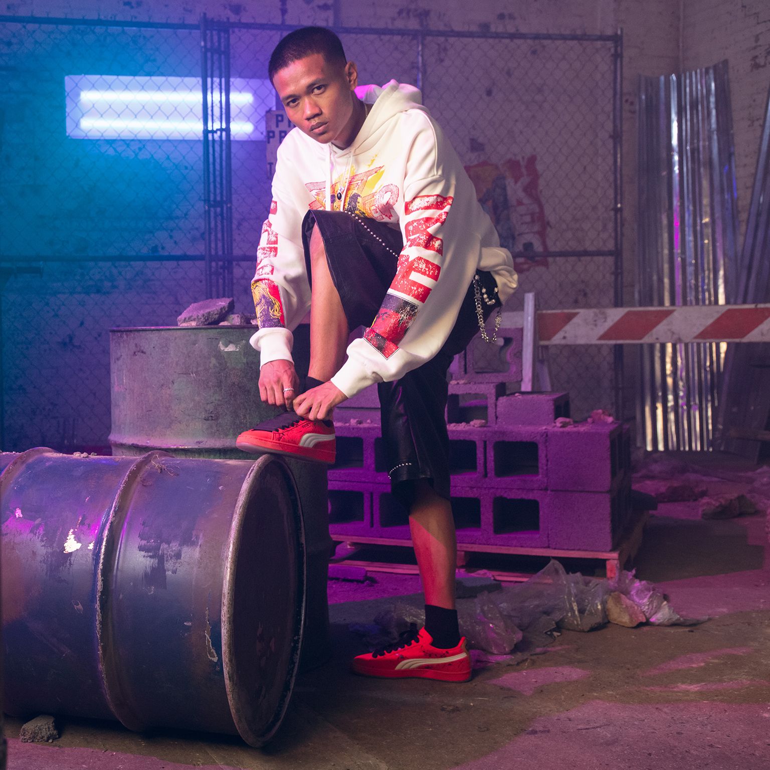 PUMA x STREET FIGHTER Suede Ken Sneakers | PUMA