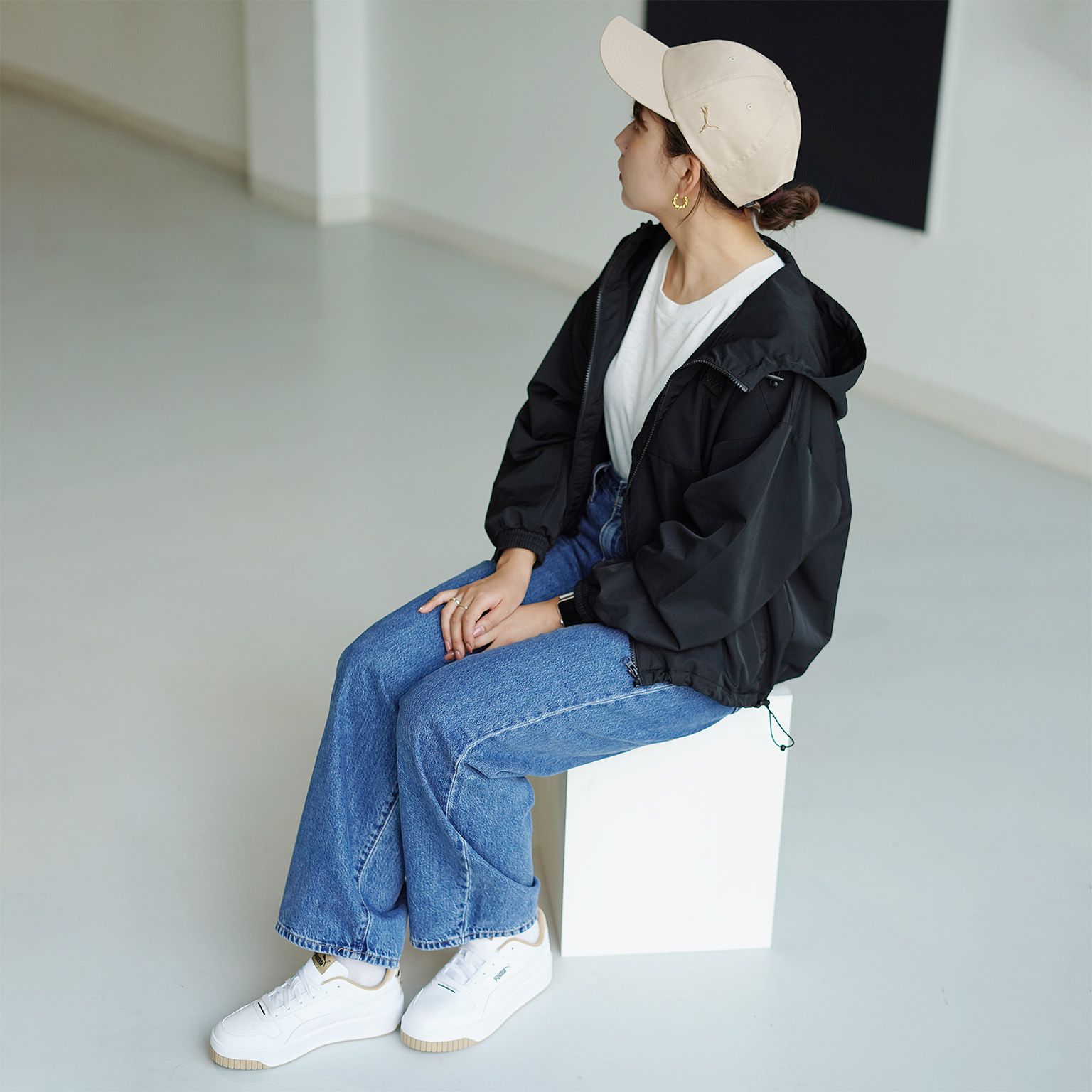 【美品】00s PUMA　ジャージ　L　セットアップ　上下　国産　ユニセックス 00s OLD PUMA Lサイズ パイル地ジャージセットアップ上下 Y2K