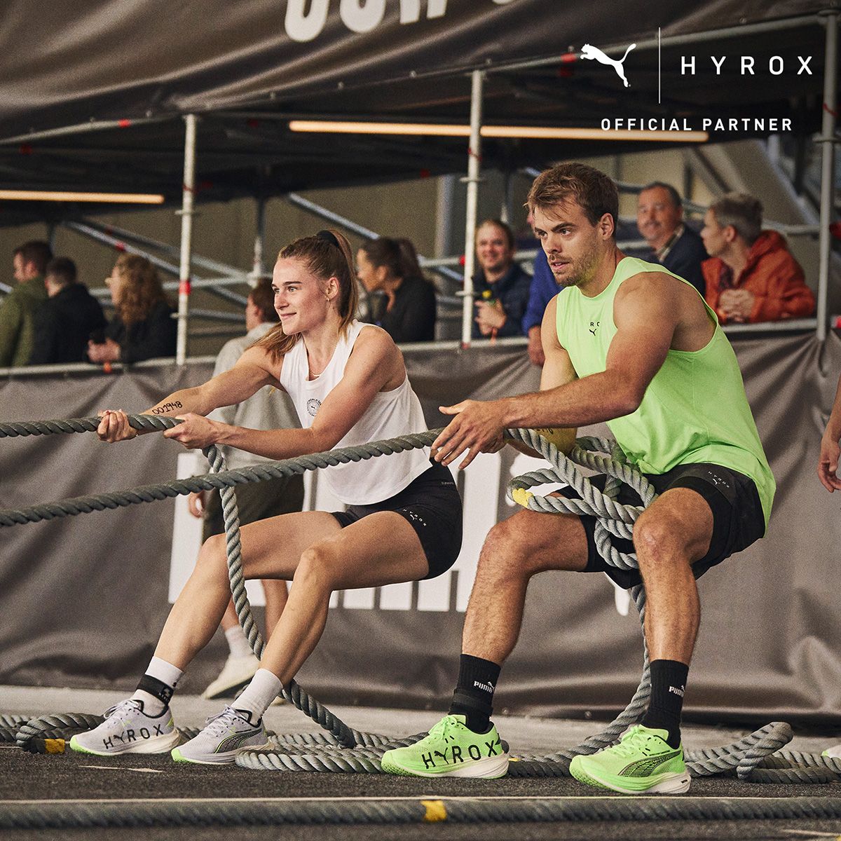 PUMA × HYROX コラボ ランニングショーツ US Mサイズ PUMA公式】メンズ トレーニング PUMA x HYROX 2IN1 トレイン