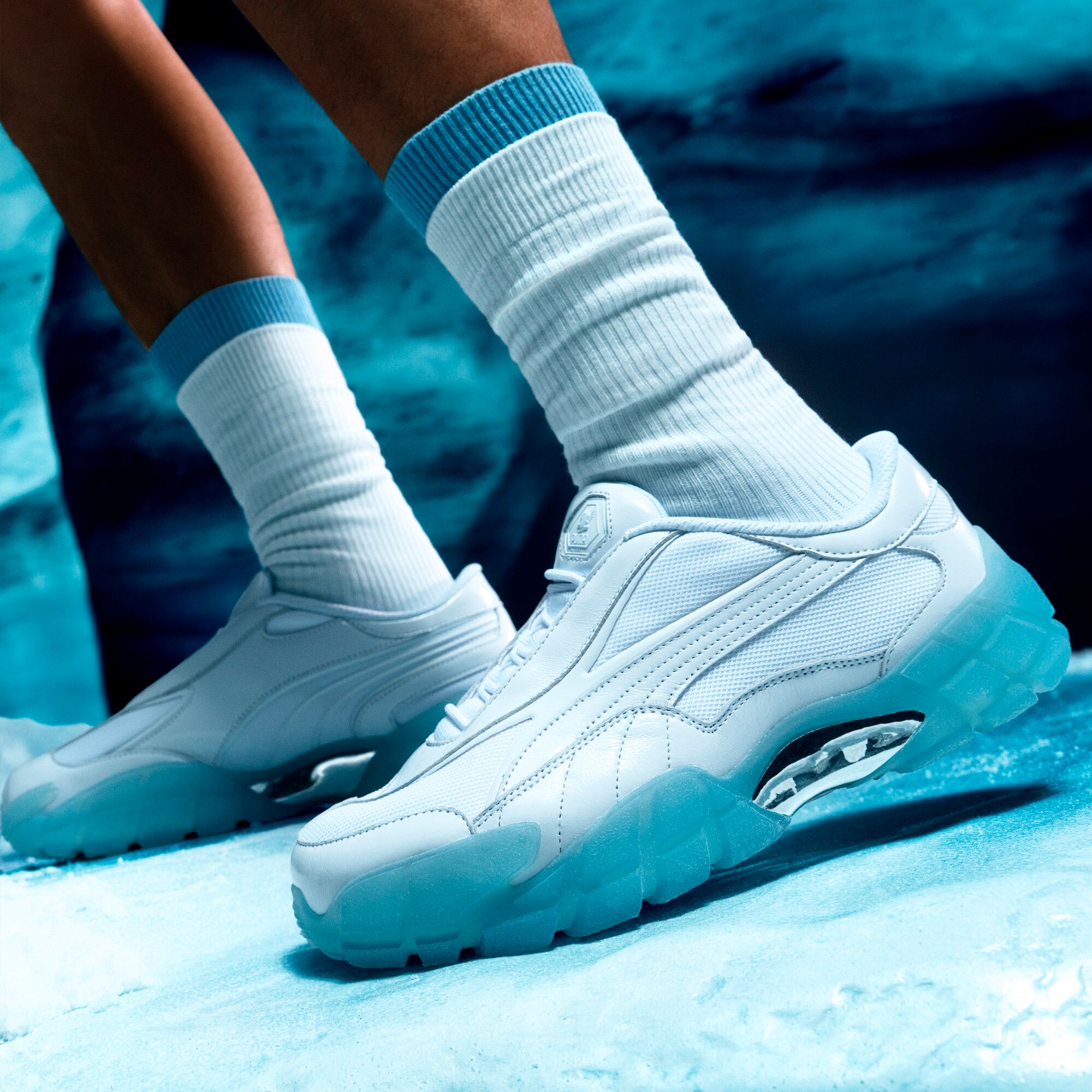 プーマ　キャディバッグ　ゴルフバッグ 未使用】プーマ PUMA キャディバッグ ホワイト ゴルフ ゴルフ