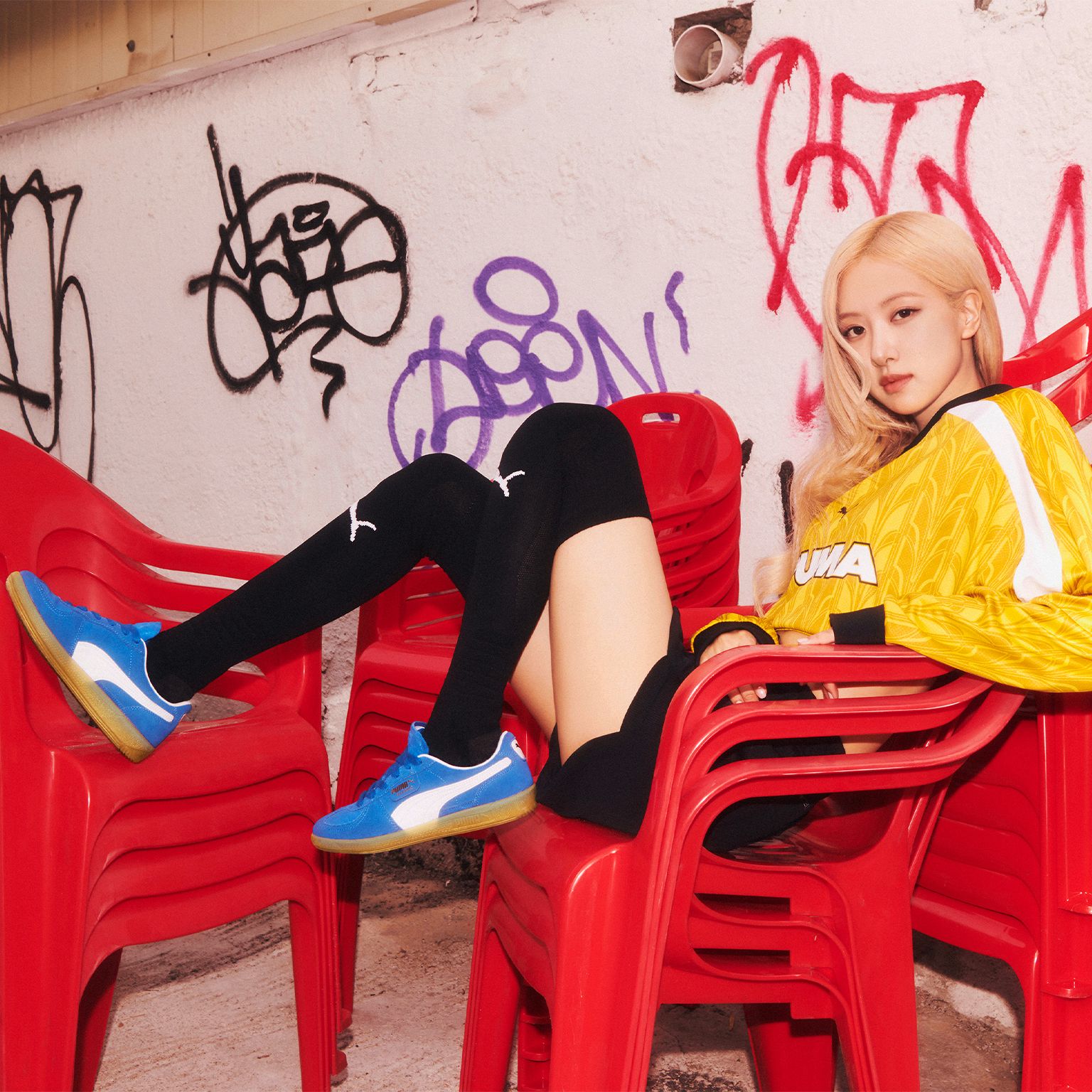 BLACKPINK puma rosie トラックジャケット トレカ付き PUMA公式】プレスリリース BLACKPINKのRoséを起用したキャンペーンが