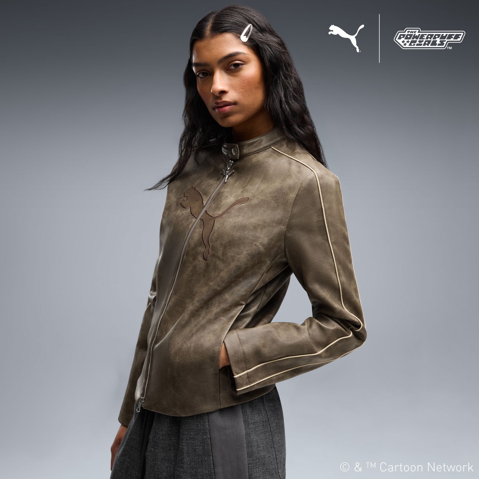あ*し様 【美品】PUMA フード&ファー付きオリーブグリーン中綿モッズコート PUMA公式】アウターウェア 特集ページ | PUMA 日本