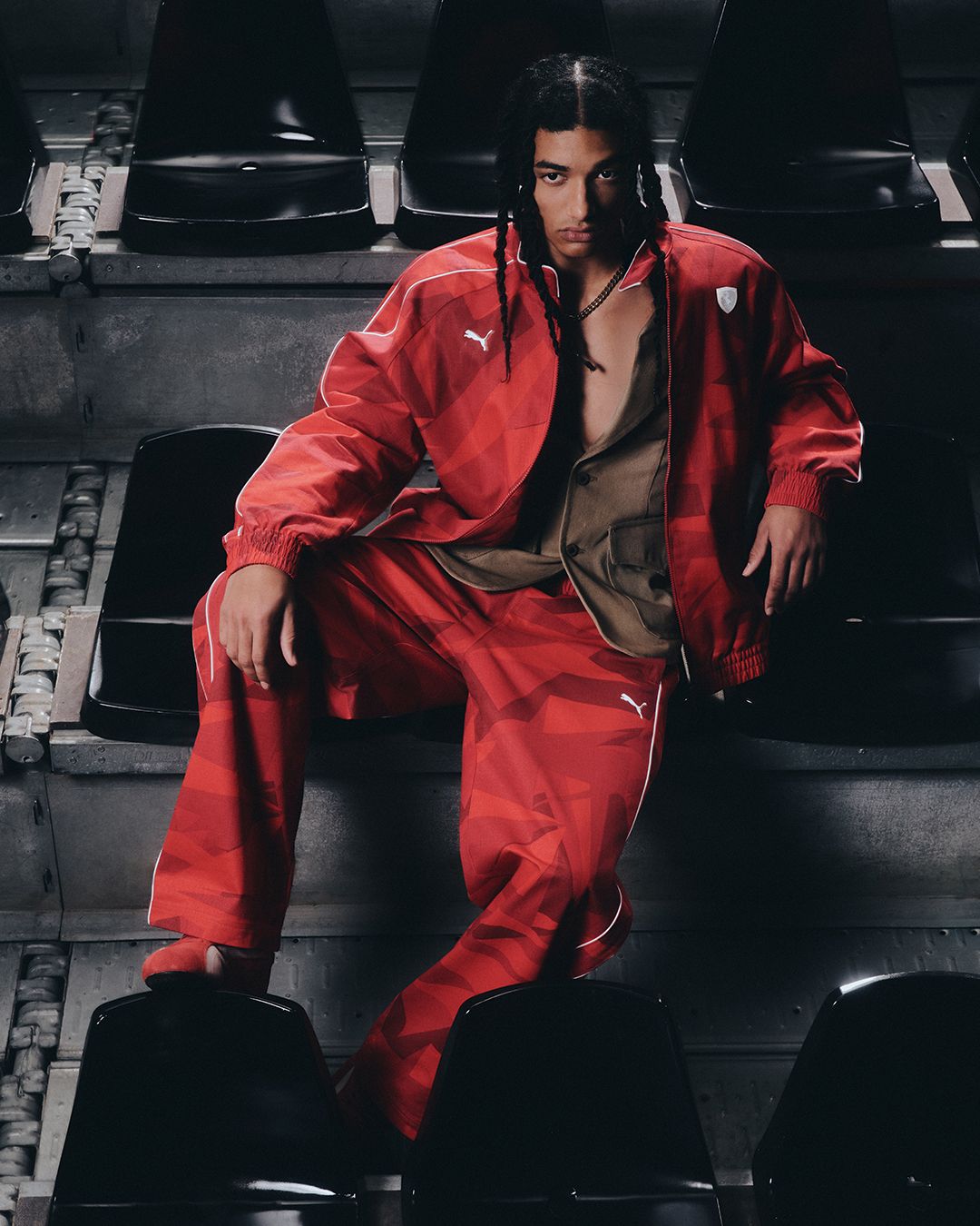 Ferrari 20 Years of Red Men's Mosaic Hoodie | PUMA India